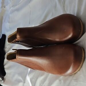 Dansko  BARBARA Brown Leather Ankle Boots SZ 42-11
